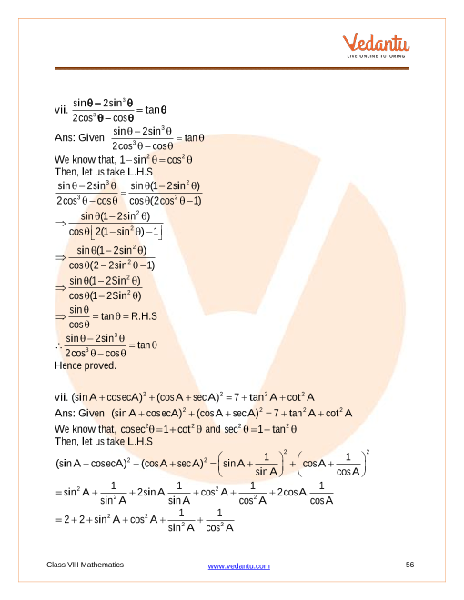 Important Questions of CBSE class 10 Mathematics