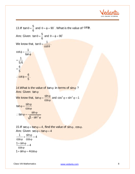 Important Questions of CBSE class 10 Mathematics