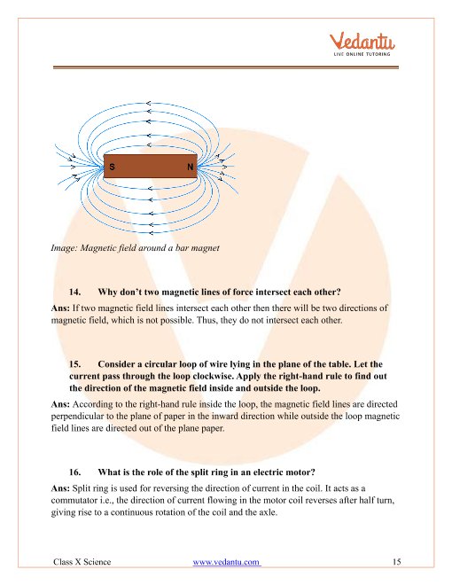 Important Questions of CBSE class 10 Science