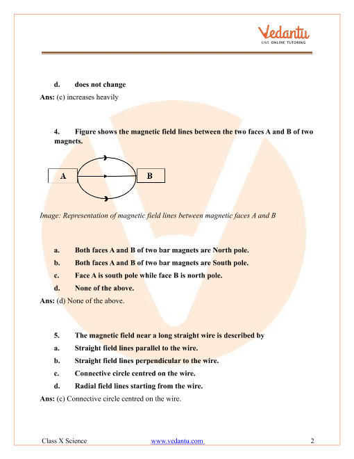 Important Questions of CBSE class 10 Science