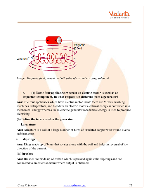 Important Questions of CBSE class 10 Science