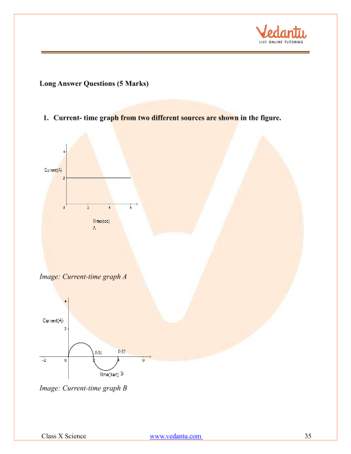 CBSE Class 10 Science - Chapter 12 - Electricity - Important Questions ...