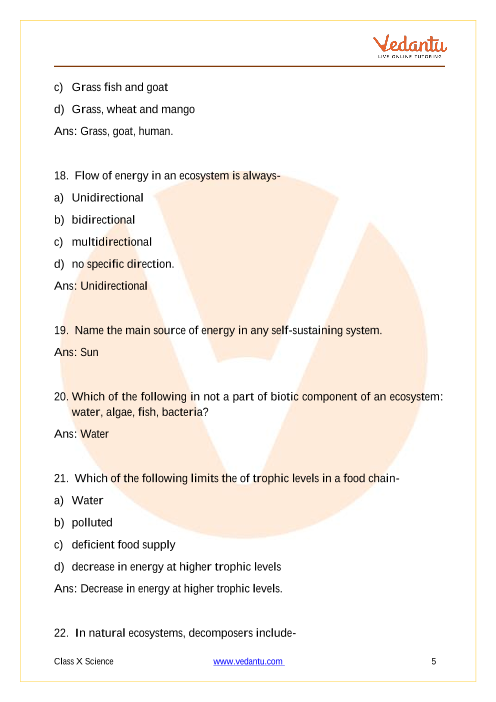 Important Questions of CBSE class 10 Science