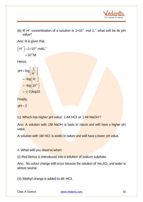 Important Questions of CBSE class 10 Science