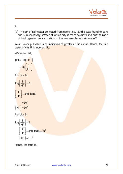 Important Questions of CBSE class 10 Science