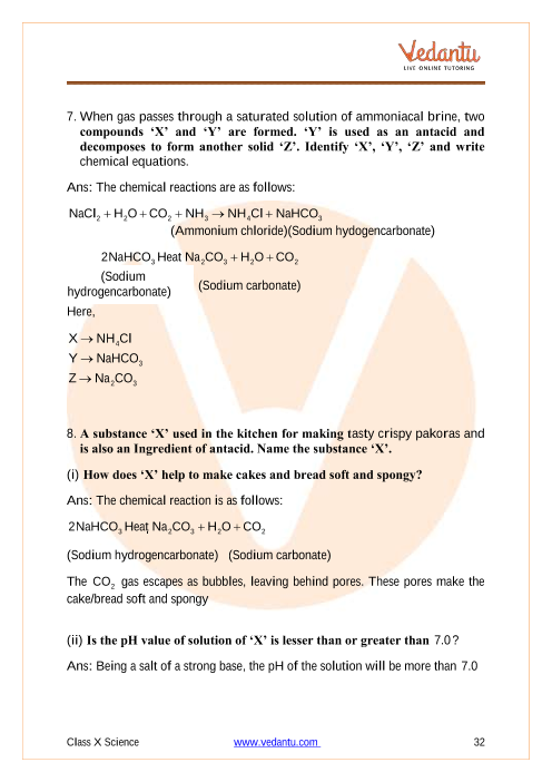 Important Questions of CBSE class 10 Science