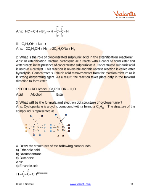 Important Questions of CBSE class 10 Science