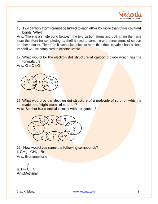 Important Questions of CBSE class 10 Science