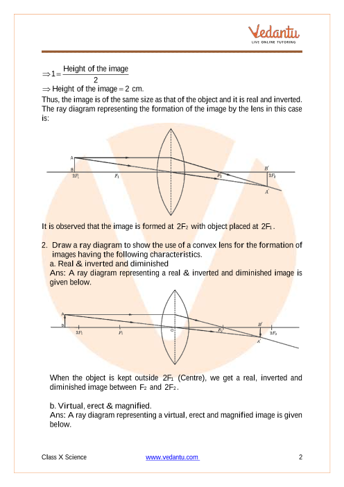 Important Questions of CBSE class 10 Science