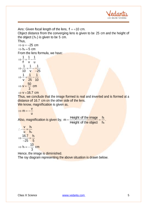 Important Questions of CBSE class 10 Science