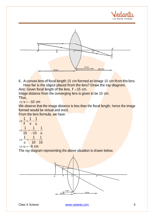 Important Questions of CBSE class 10 Science