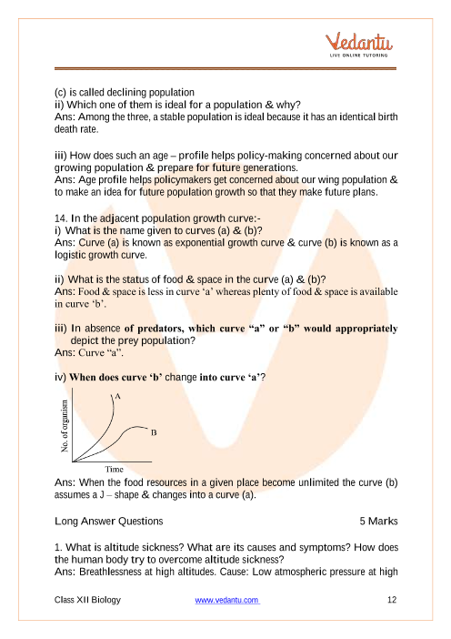 case study questions class 12 biology chapter 11