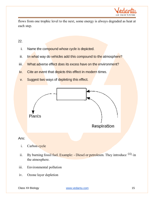 Important questions and answers of CBSE class 12 Biology