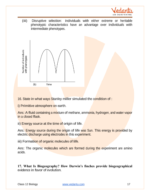 Important questions and answers of CBSE class 12 Biology