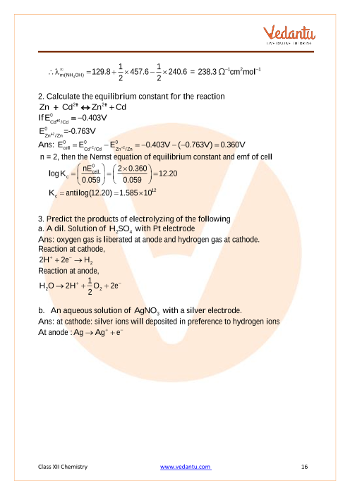 case study questions in chemistry class 12