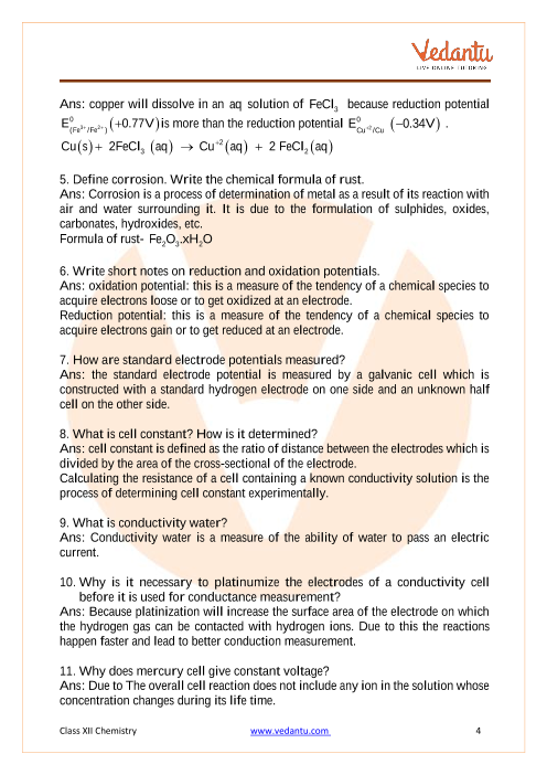 CBSE Class 12 Chemistry - Chapter 2 - Solutions - Important Questions