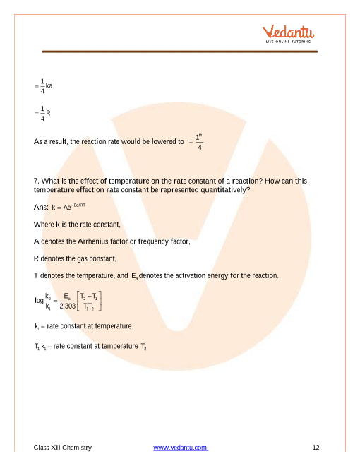 Important questions and answers of CBSE class 12 Chemistry