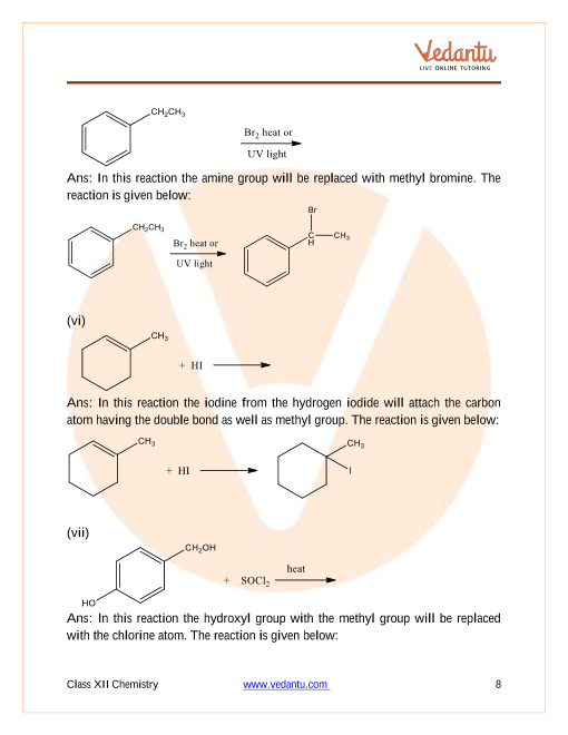 Important questions and answers of CBSE class 12 Chemistry