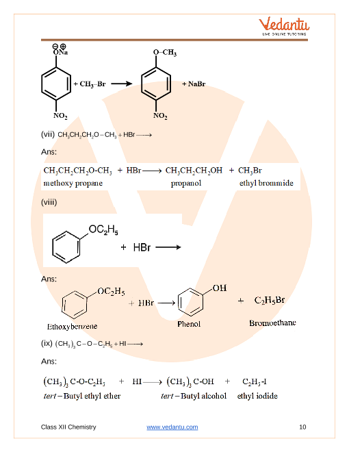 Important questions and answers of CBSE class 12 Chemistry