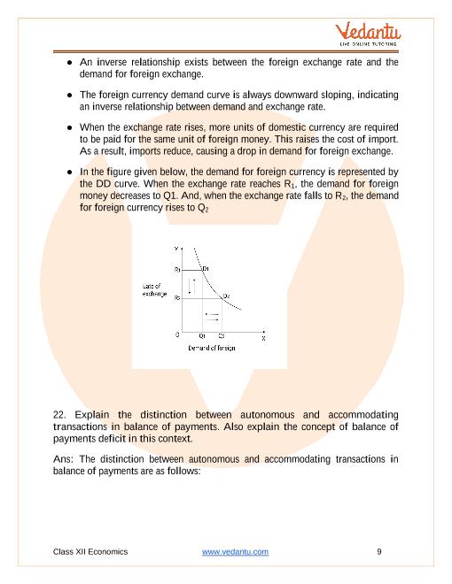 Important questions and answers of CBSE class 12 Economics