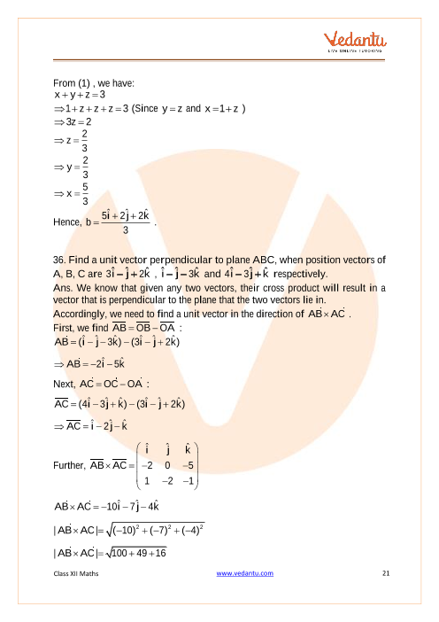 Important questions and answers of CBSE class 12 Maths