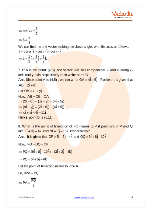 Important questions and answers of CBSE class 12 Maths