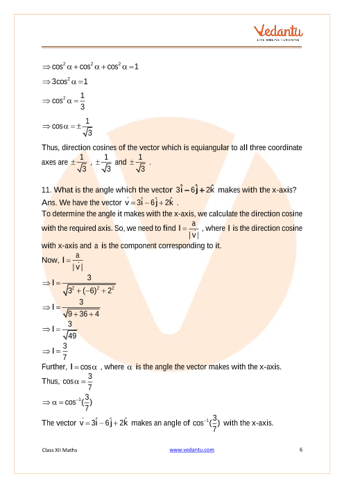 Important questions and answers of CBSE class 12 Maths