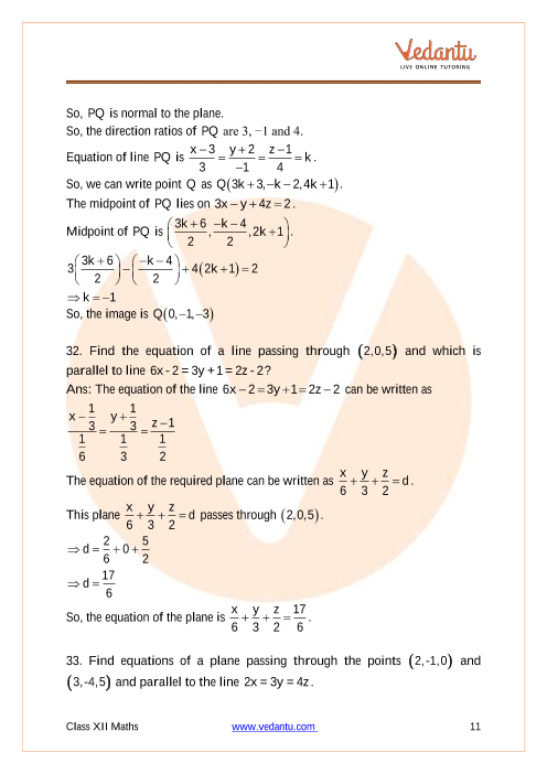 Important questions and answers of CBSE class 12 Maths