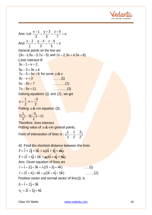 Important questions and answers of CBSE class 12 Maths