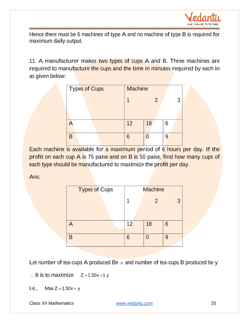 Important questions and answers of CBSE class 12 Maths