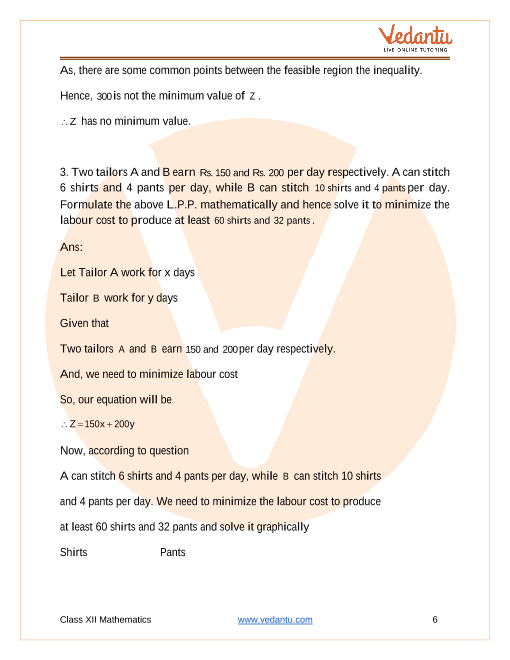 Important questions and answers of CBSE class 12 Maths