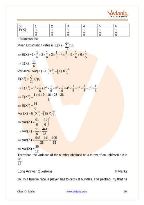 Important questions and answers of CBSE class 12 Maths