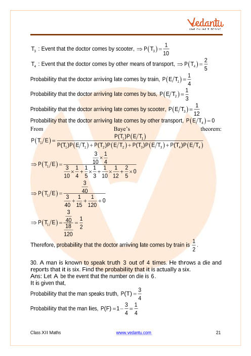 Important questions and answers of CBSE class 12 Maths