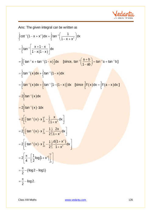 CBSE Class 12 Mathematics - Chapter 7 - Integrals | Important Questions ...