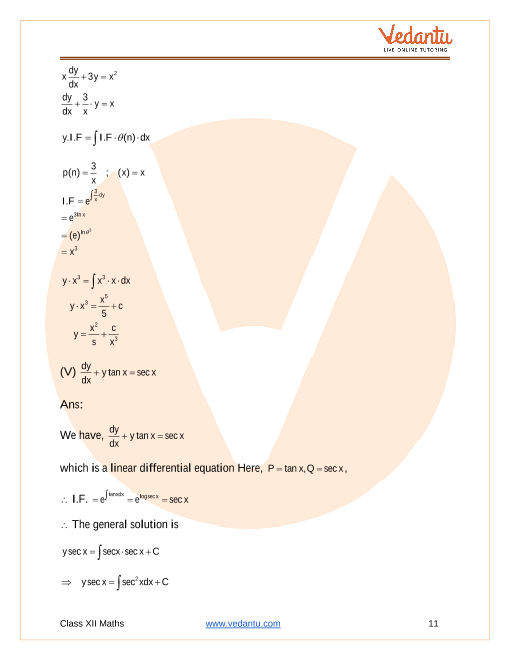 CBSE Class 12 Mathematics - Chapter 9 - Differential Equations ...