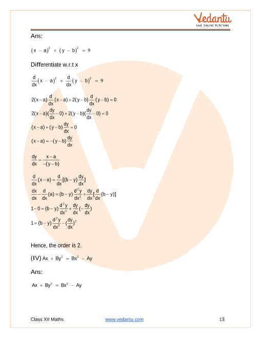 Important questions and answers of CBSE class 12 Maths