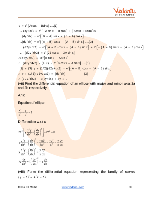 Important questions and answers of CBSE class 12 Maths