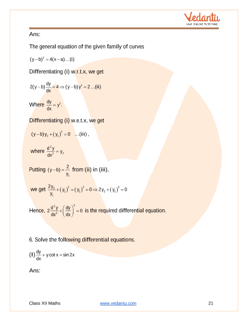 Important questions and answers of CBSE class 12 Maths