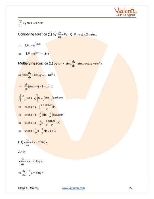 Important questions and answers of CBSE class 12 Maths