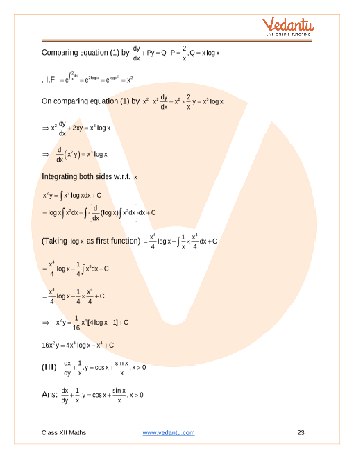 Important questions and answers of CBSE class 12 Maths