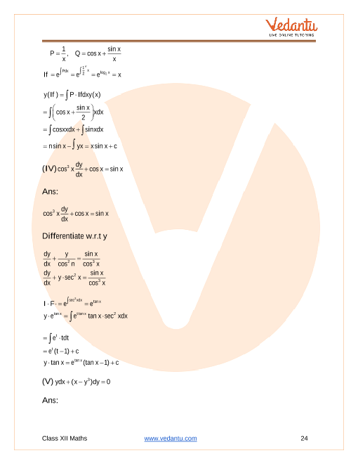 Important questions and answers of CBSE class 12 Maths