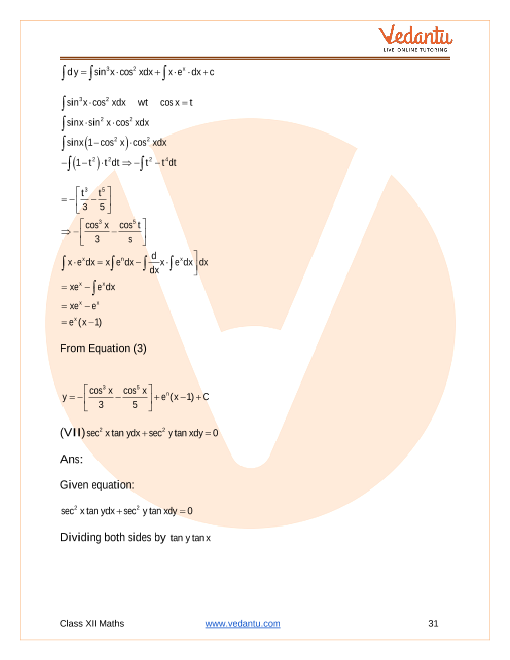 Important questions and answers of CBSE class 12 Maths