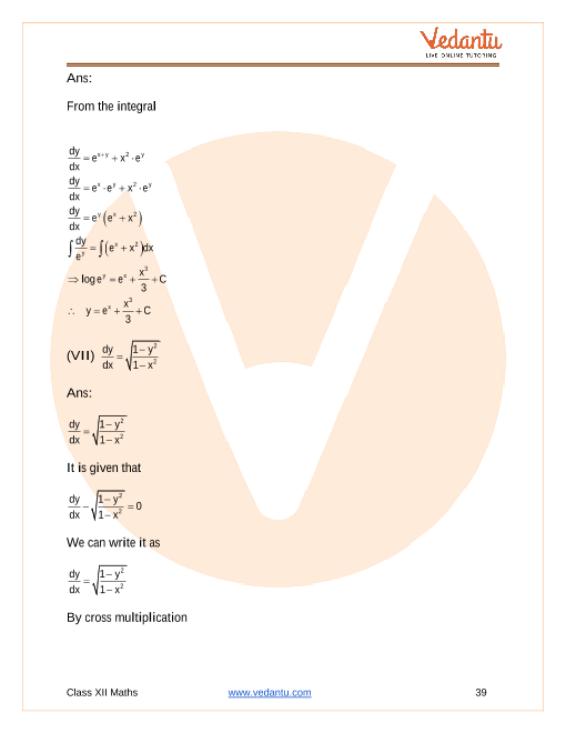 Important questions and answers of CBSE class 12 Maths