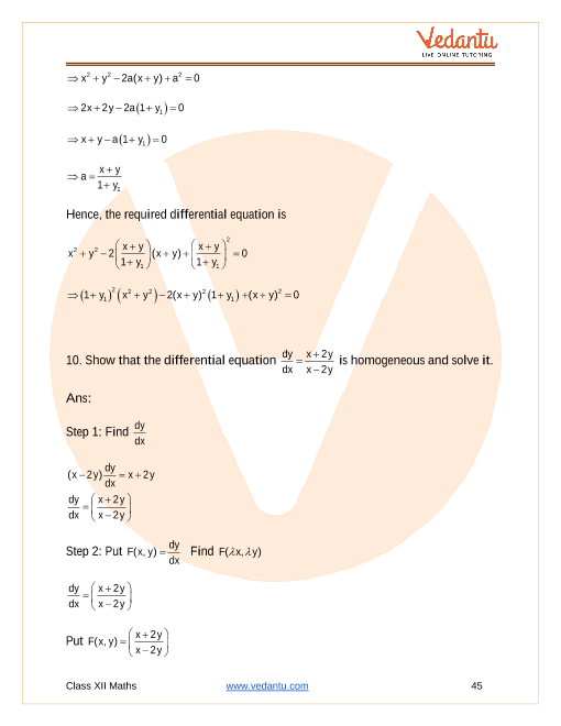 Important questions and answers of CBSE class 12 Maths