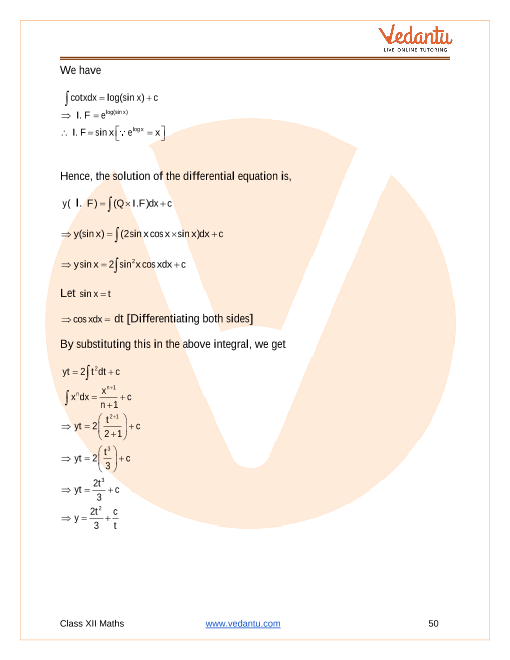 Important questions and answers of CBSE class 12 Maths