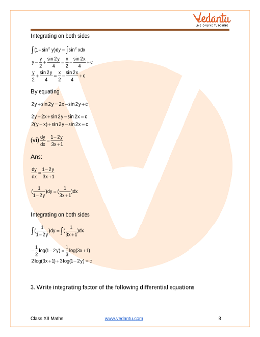 Important questions and answers of CBSE class 12 Maths