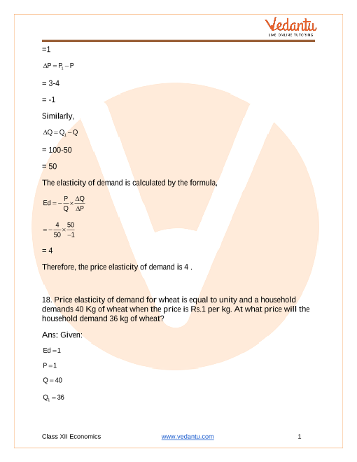 Important questions and answers of CBSE class 12 Economics