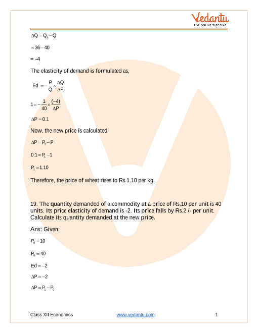 Important questions and answers of CBSE class 12 Economics