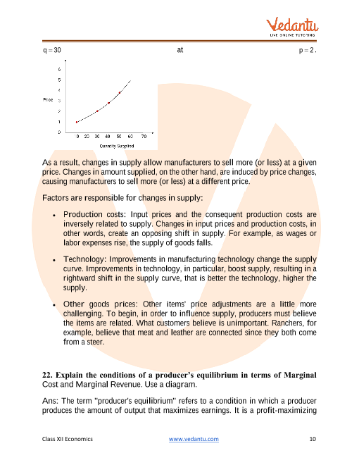 Important questions and answers of CBSE class 12 Economics