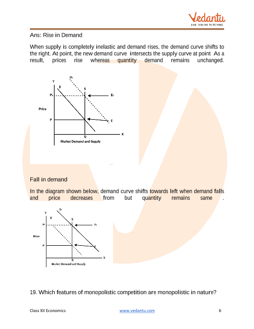 Important questions and answers of CBSE class 12 Economics